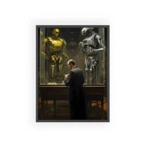 Gilded and Chrome Showcase Framed Poster