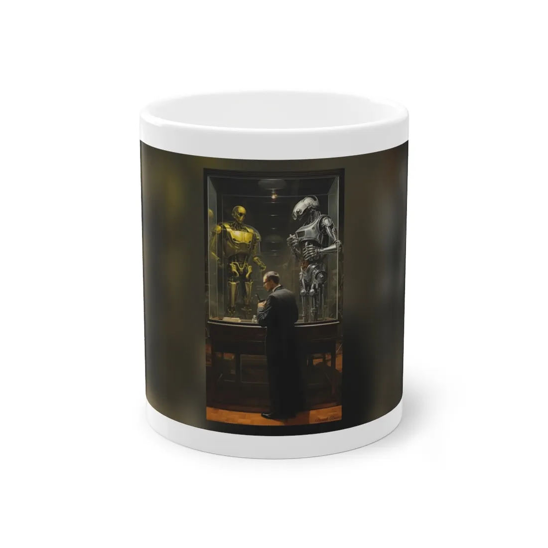 Techno Heist: A Group of Artistic Thieves in Action - Mug
