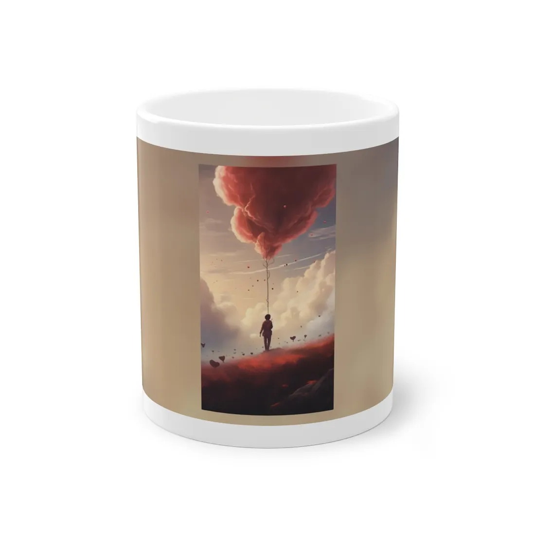 The Art of Writing: Candid Moment in Creativity - Mug