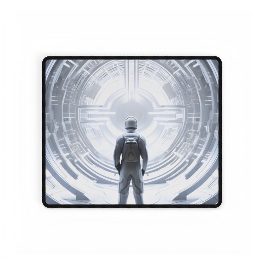 The Elderly Mind: A Complex Web of Wires - Desk Mat