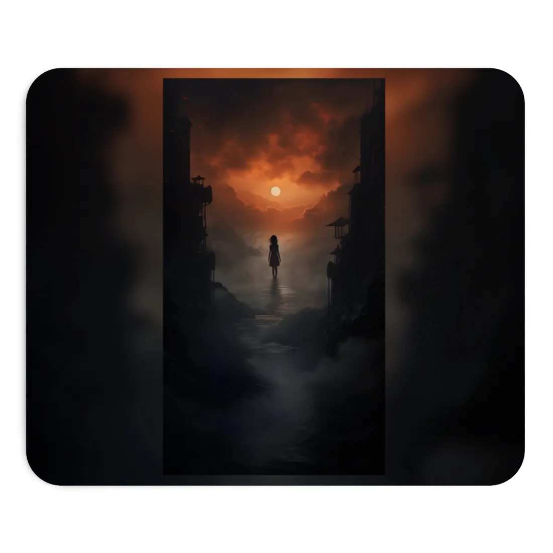 Three Fingers: Minimalist Hands Art - Mouse Pad