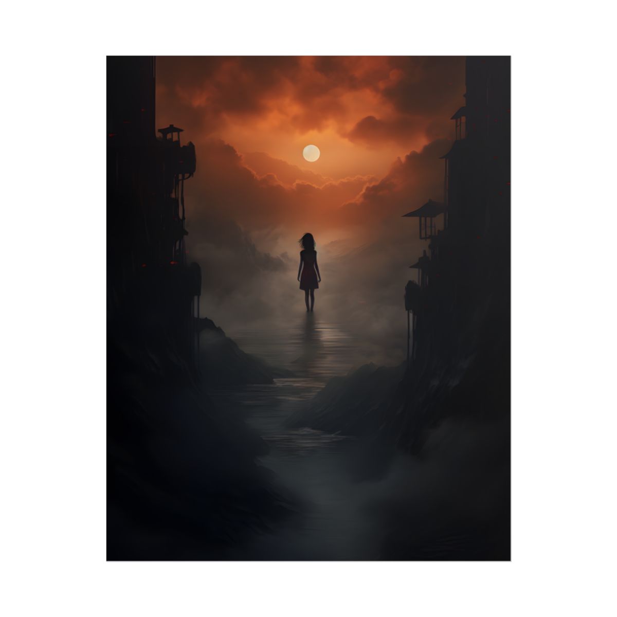Three Fingers: Minimalist Hands Art - Poster