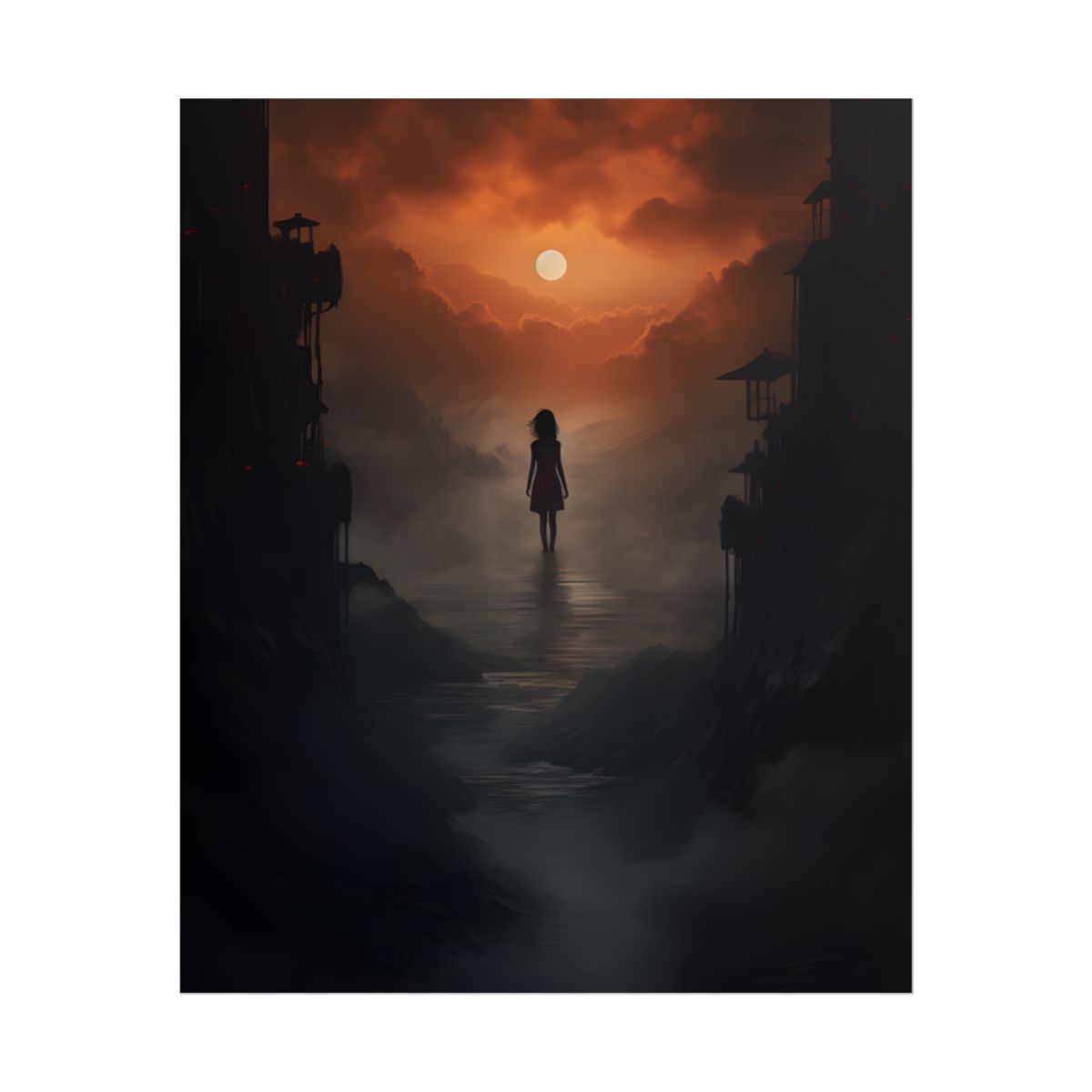 Three Fingers: Minimalist Hands Art - Poster