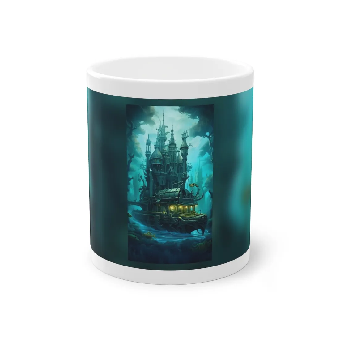 Tidal Quest: Steampunk Depths - Mug