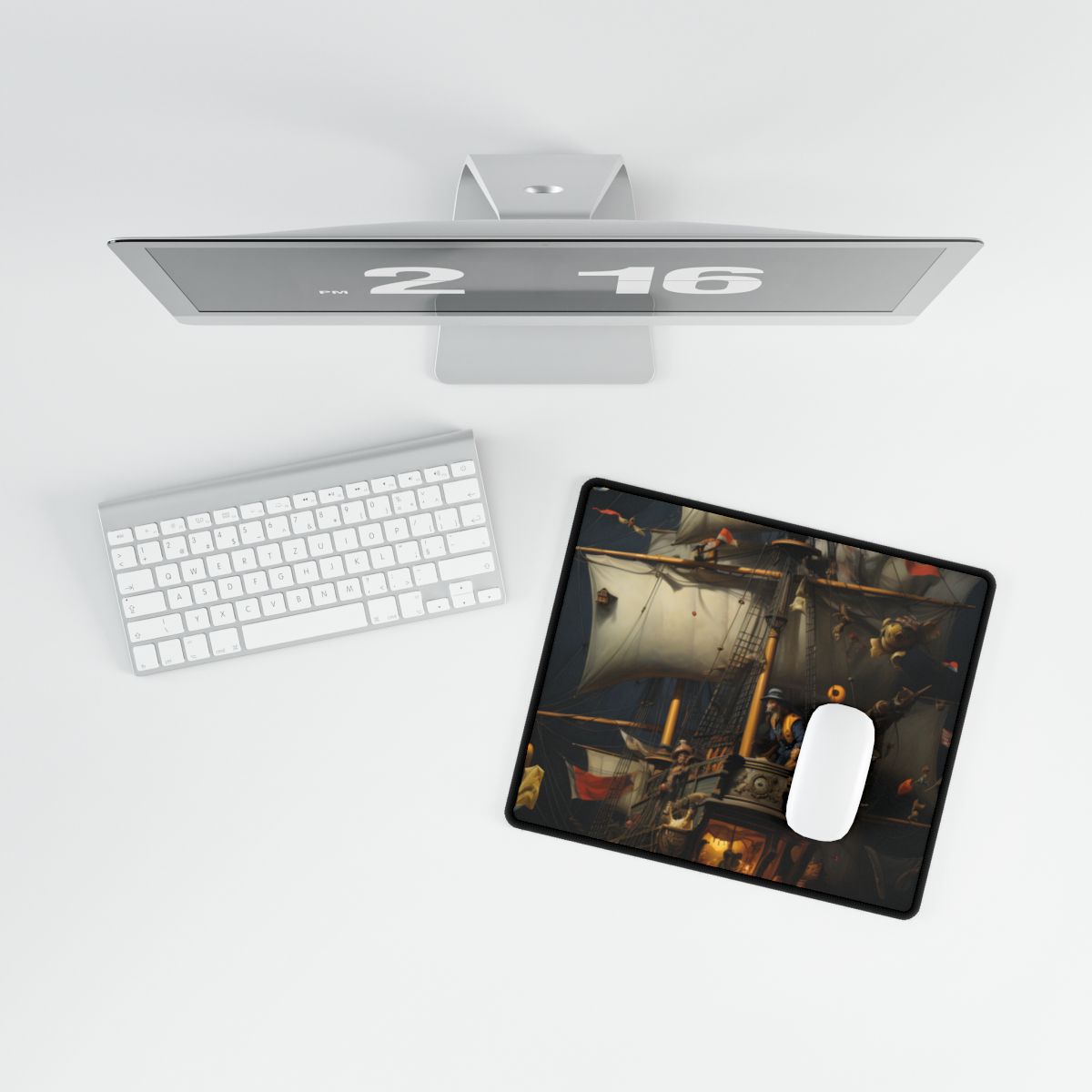 Time-Traveling Pirate Crews: Swashbucklers of Adventure - Artwork - Desk Mat