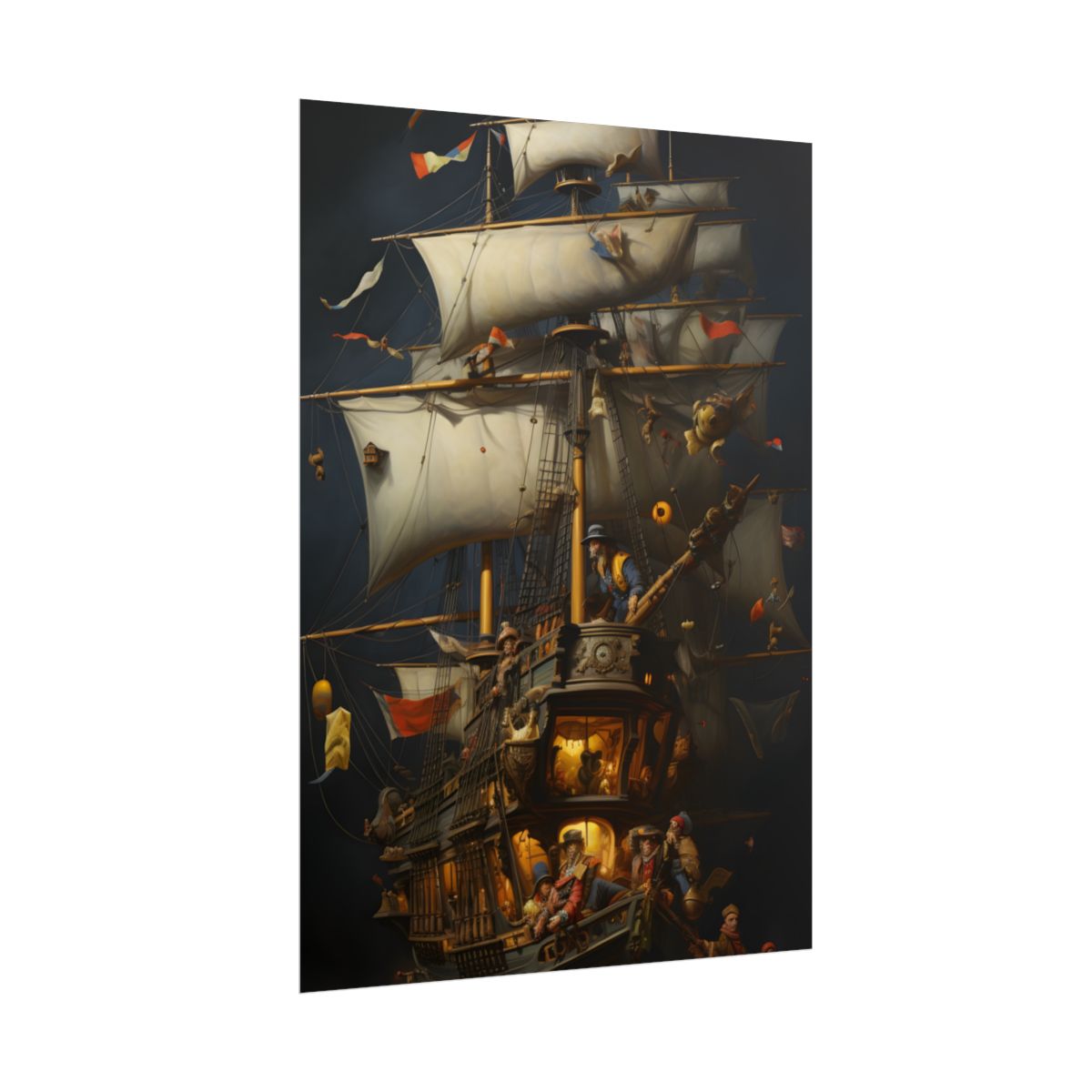 Time-Traveling Pirate Crews: Swashbucklers of Adventure - Artwork - Poster