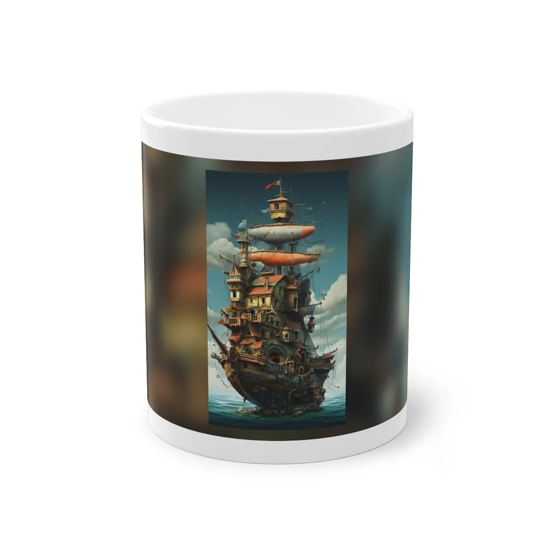Time-Traveling Swashbucklers: A Crew of Pirates in Adventure - Mug