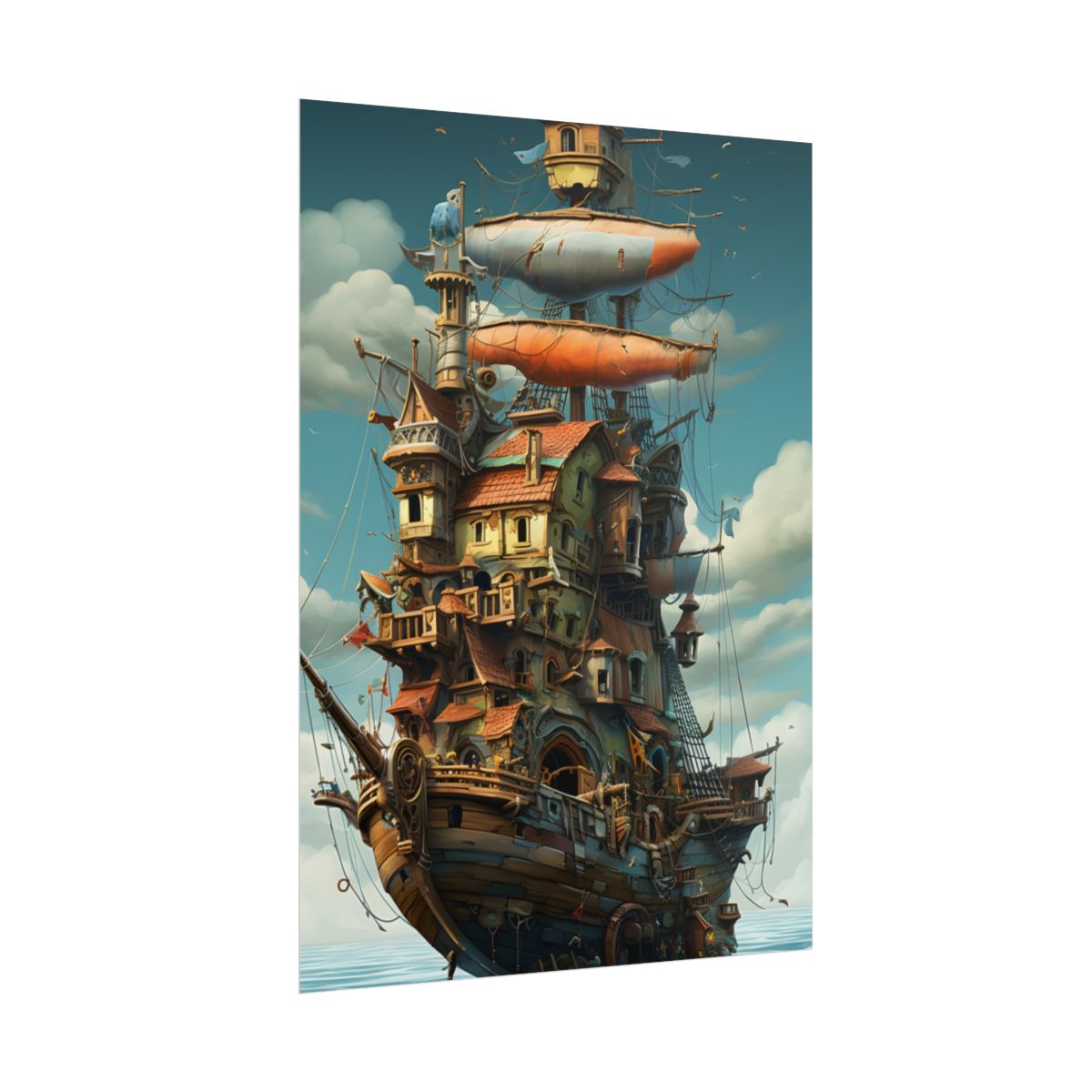 Time-Traveling Swashbucklers: A Crew of Pirates in Adventure - Poster