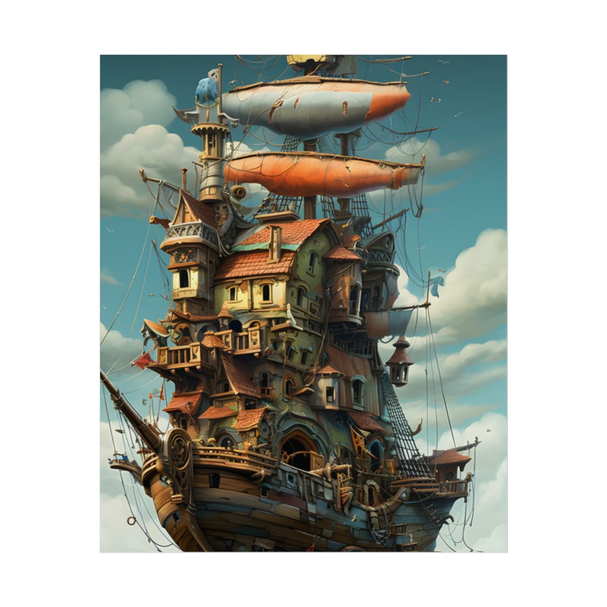 Time-Traveling Swashbucklers: A Crew of Pirates in Adventure - Poster