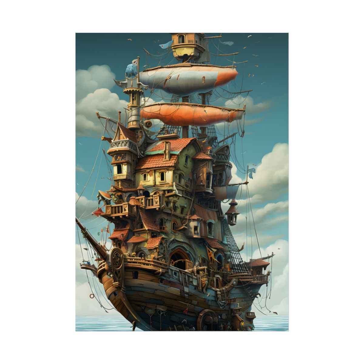 Time-Traveling Swashbucklers: A Crew of Pirates in Adventure - Poster