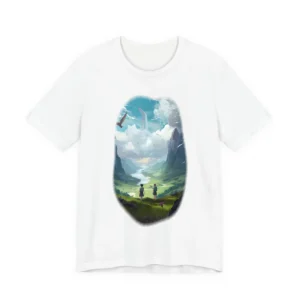 Children Overlooking a Valley T-Shirt