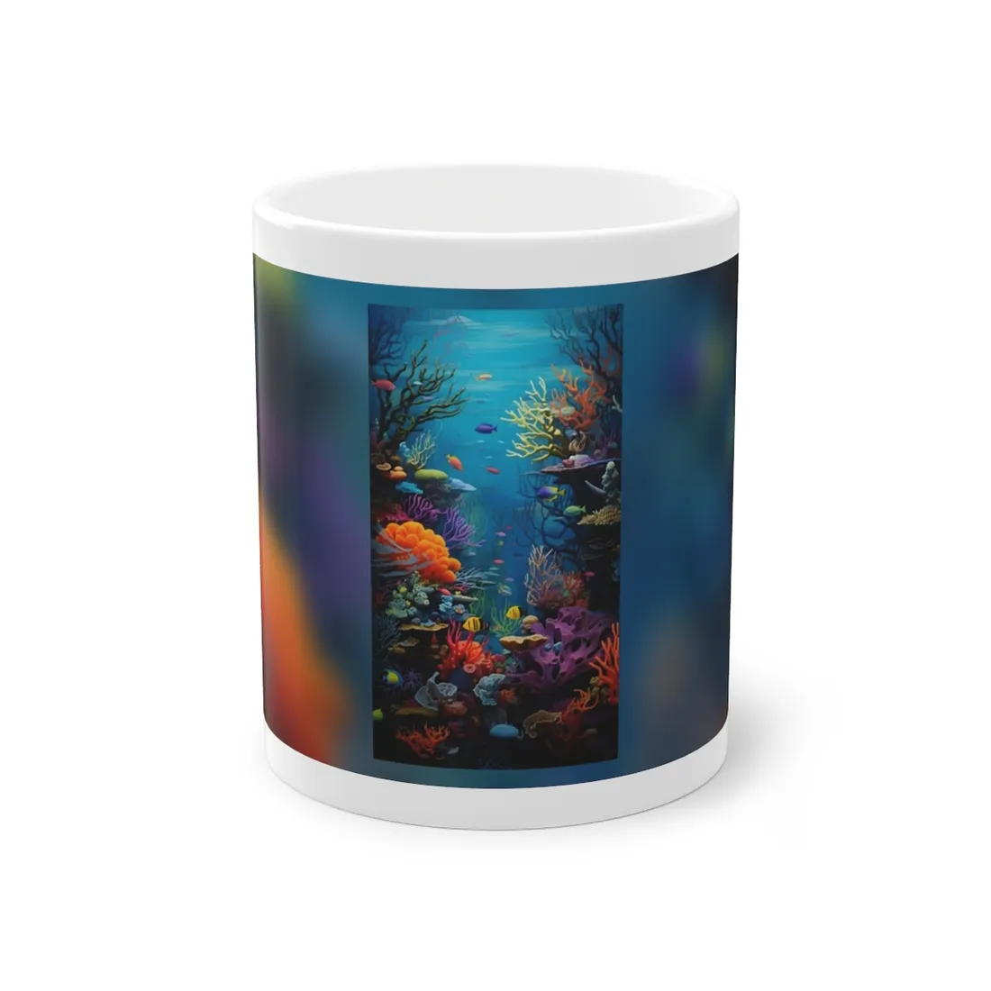 Treasured Coral Reef Oasis: A Marine Life Masterpiece - Mug
