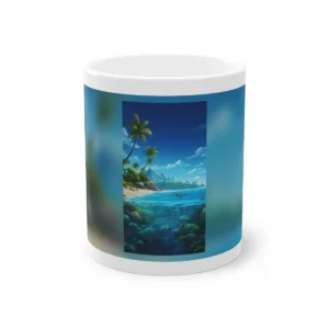 Tropical Island Shoreline Mug