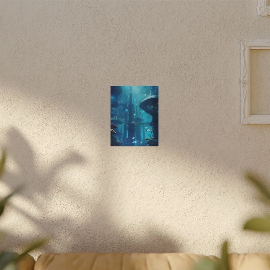 Underwater City of the Future: Submerged Metropolis - Canvas