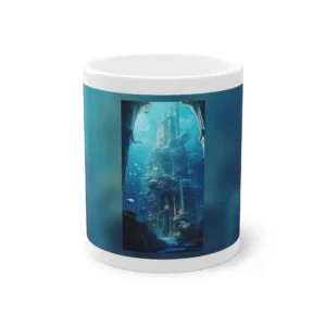 Coral Reef Castle Tower Mug