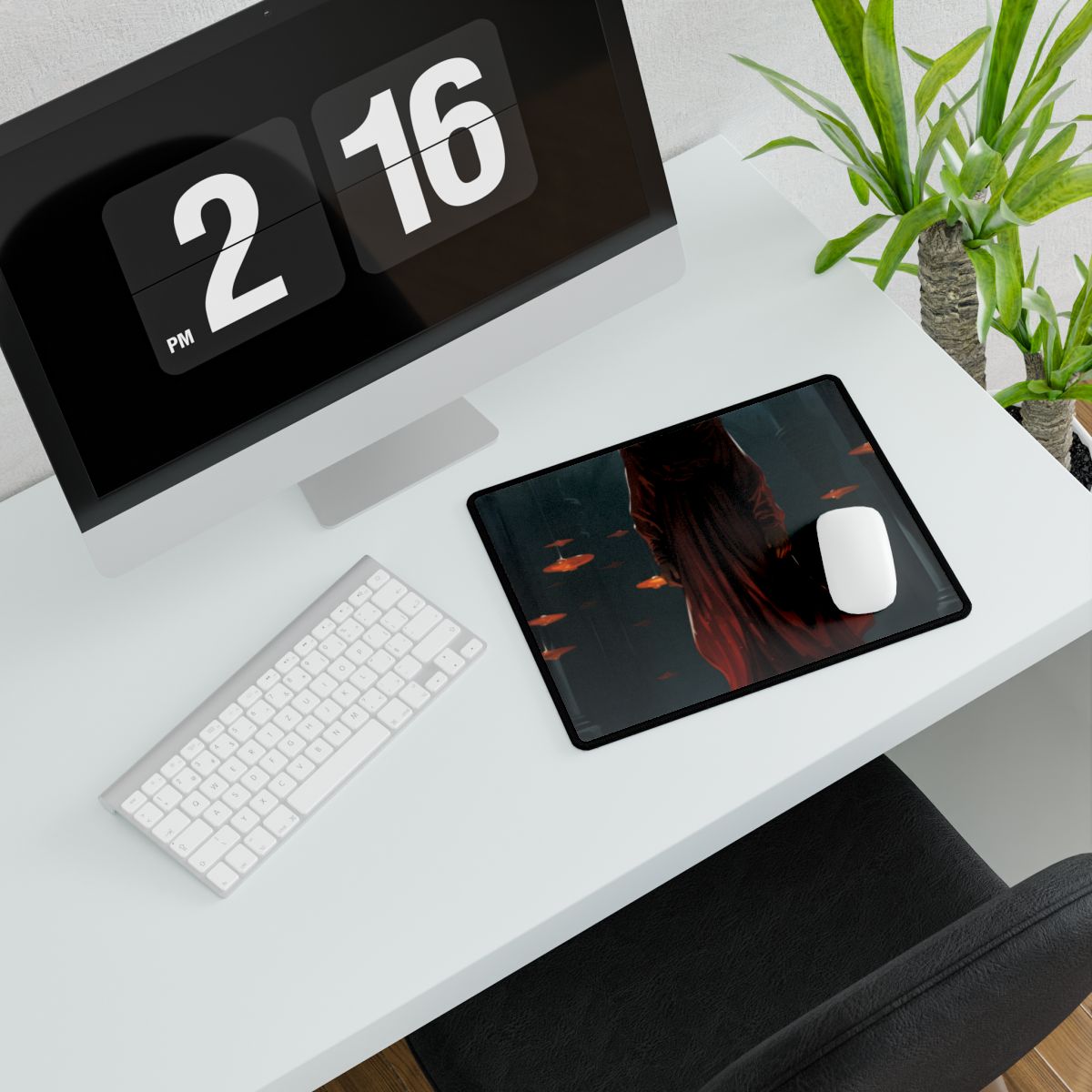 Unfiltered Moments: A Snapshot in Daily Life - Desk Mat
