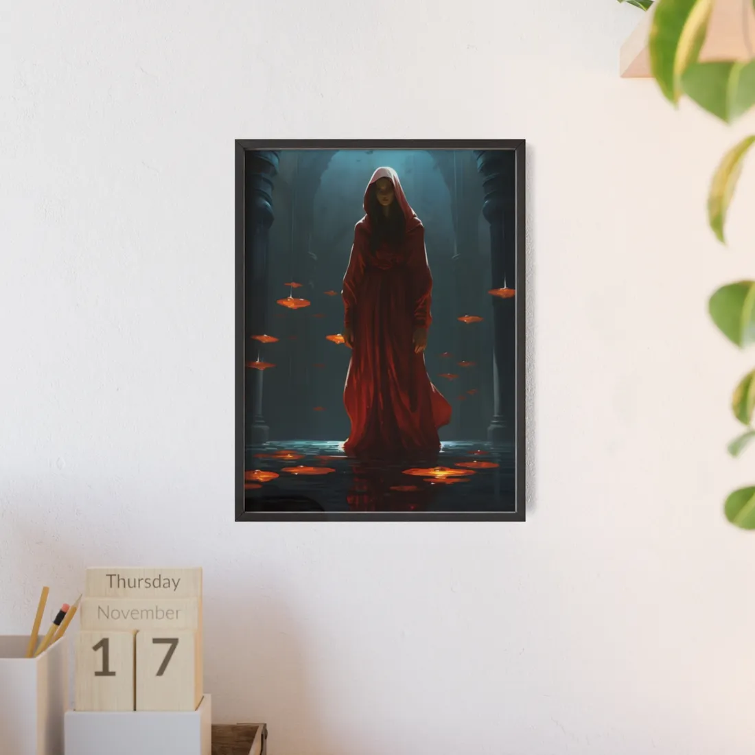 Unfiltered Moments: A Snapshot in Daily Life - Framed Poster