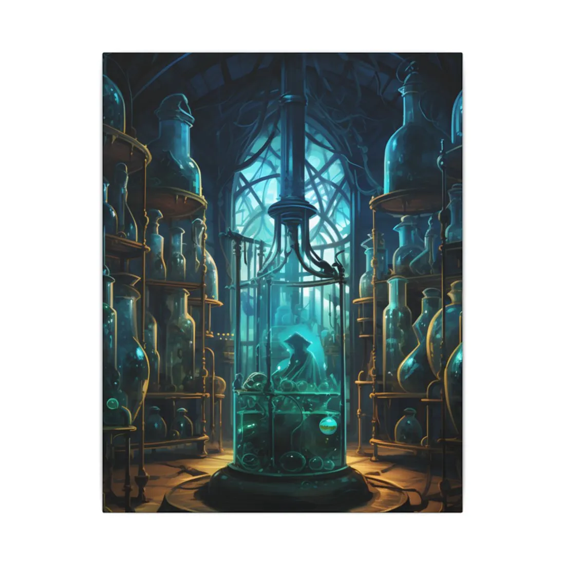 Unveiling the Secrets: Mysterious Lab Biotech - Canvas
