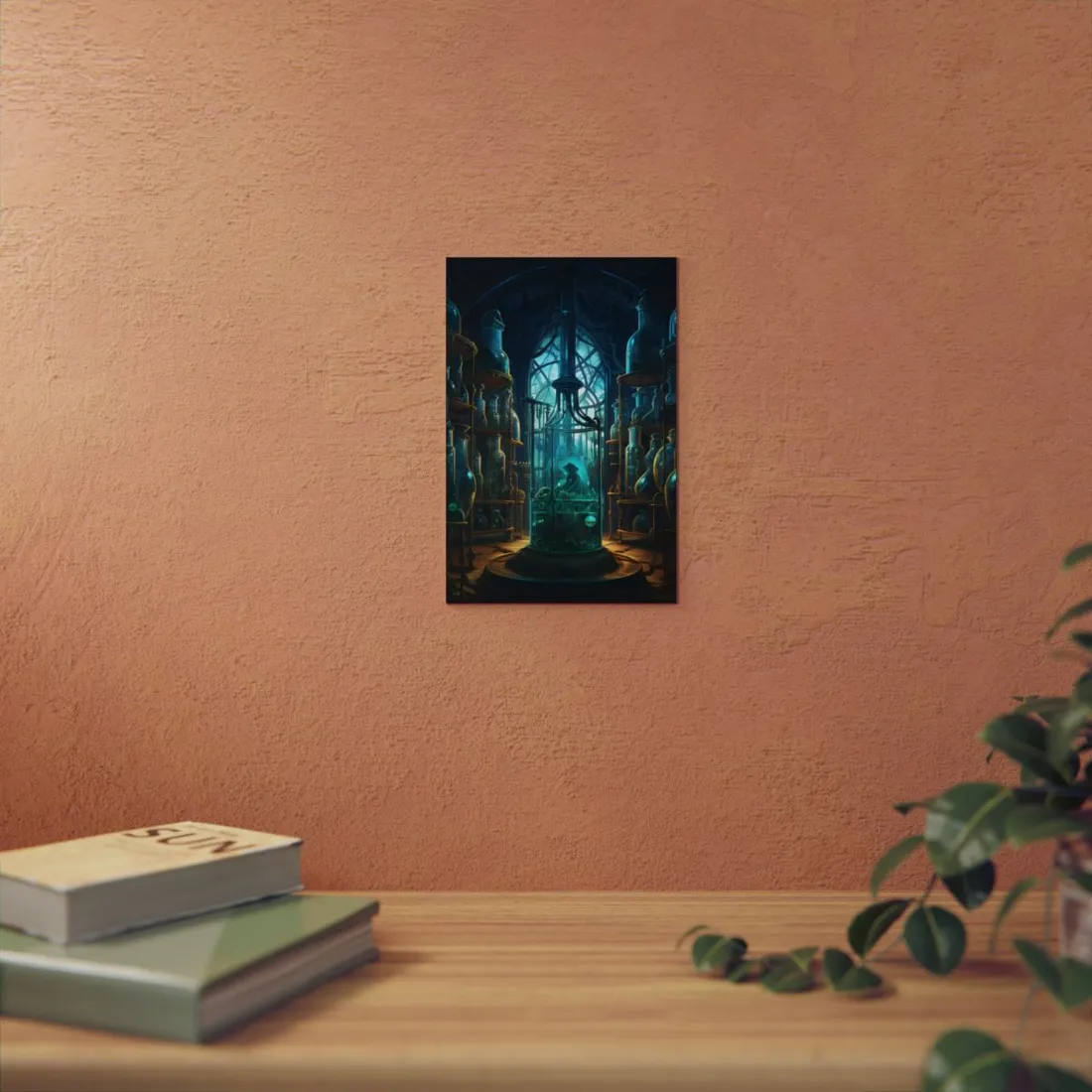 Unveiling the Secrets: Mysterious Lab Biotech - Metal Poster