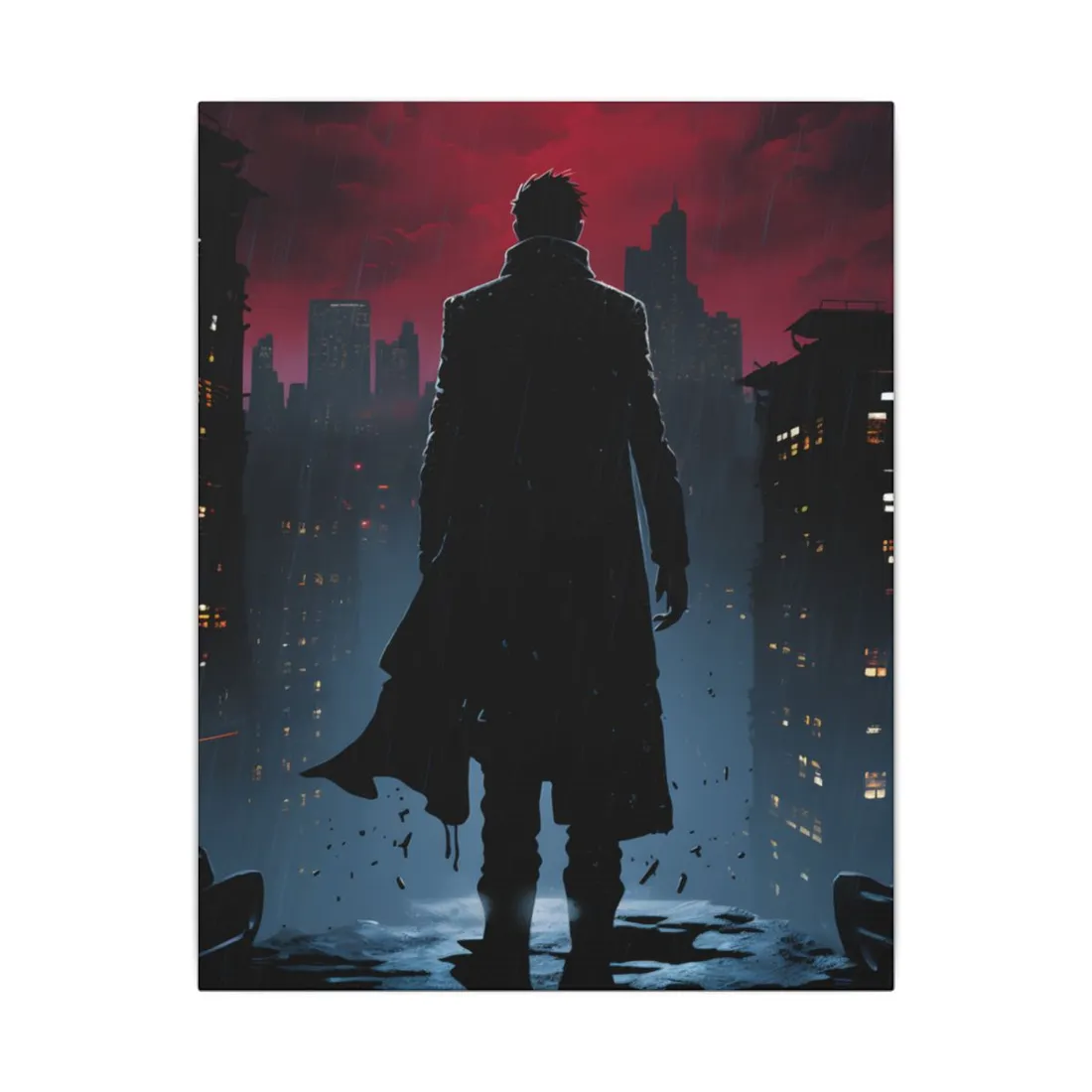 Urban Fantasy Detective: Book Cover Art - Canvas