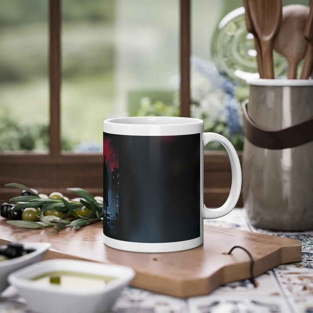 Urban Fantasy Detective: Book Cover Art - Mug