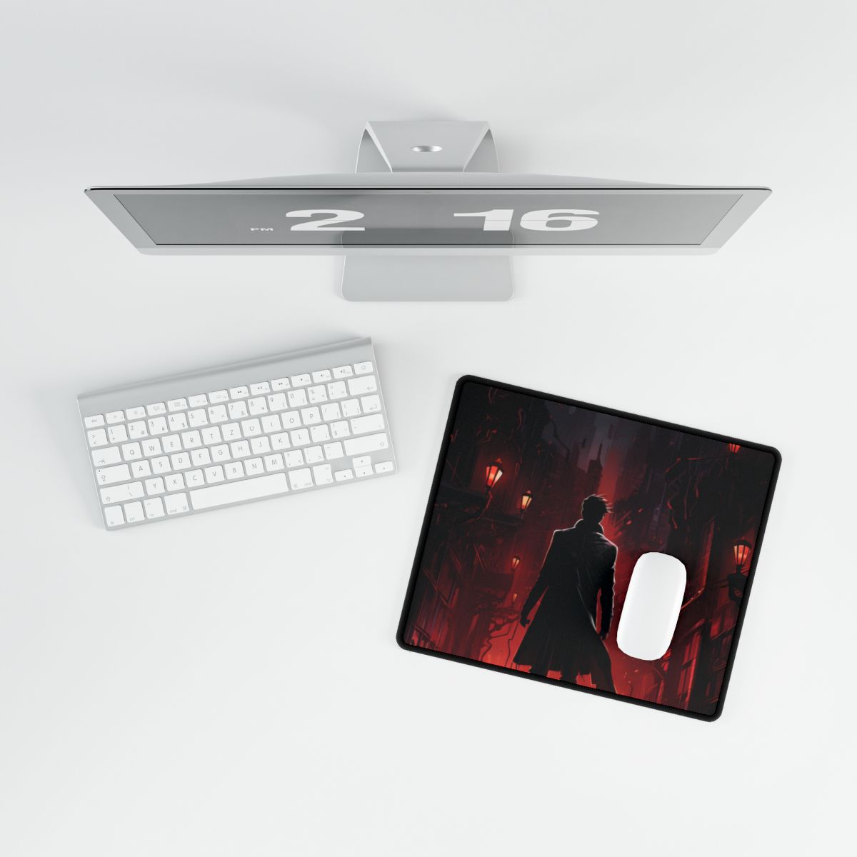Urban Fantasy Detective: Dark City Mystery - Desk Mat