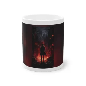 Man Standing in Dark Alley Mug
