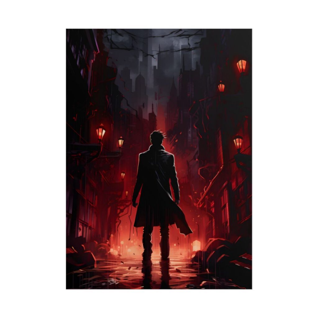 Urban Fantasy Detective: Dark City Mystery - Poster