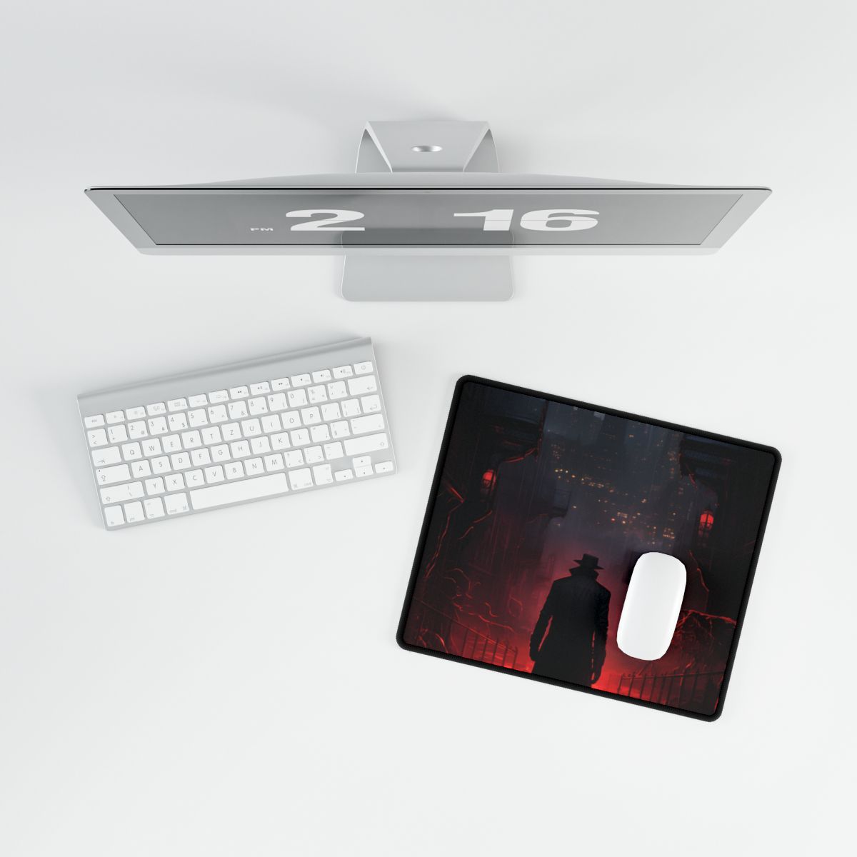 Urban Fantasy Detective: Mysterious Case - Desk Mat