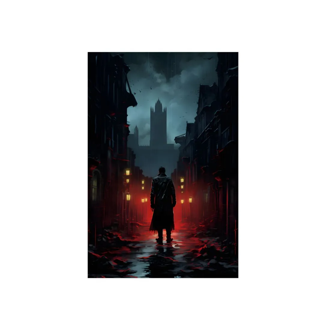 Urban Fantasy Detective: Mysterious Case Files - Metal Poster