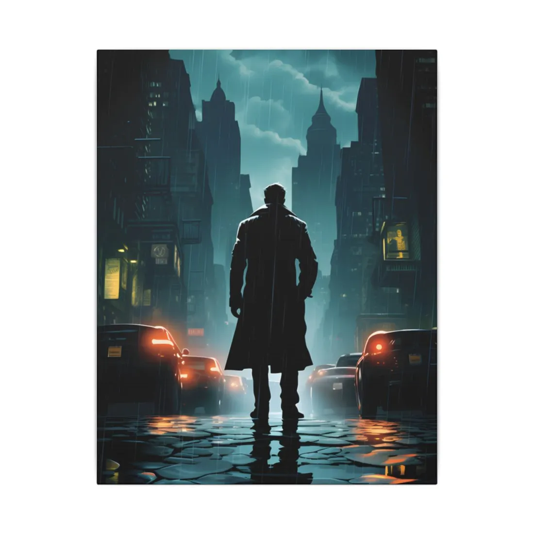 Urban Fantasy Detective: Mystery and Investigation - Canvas