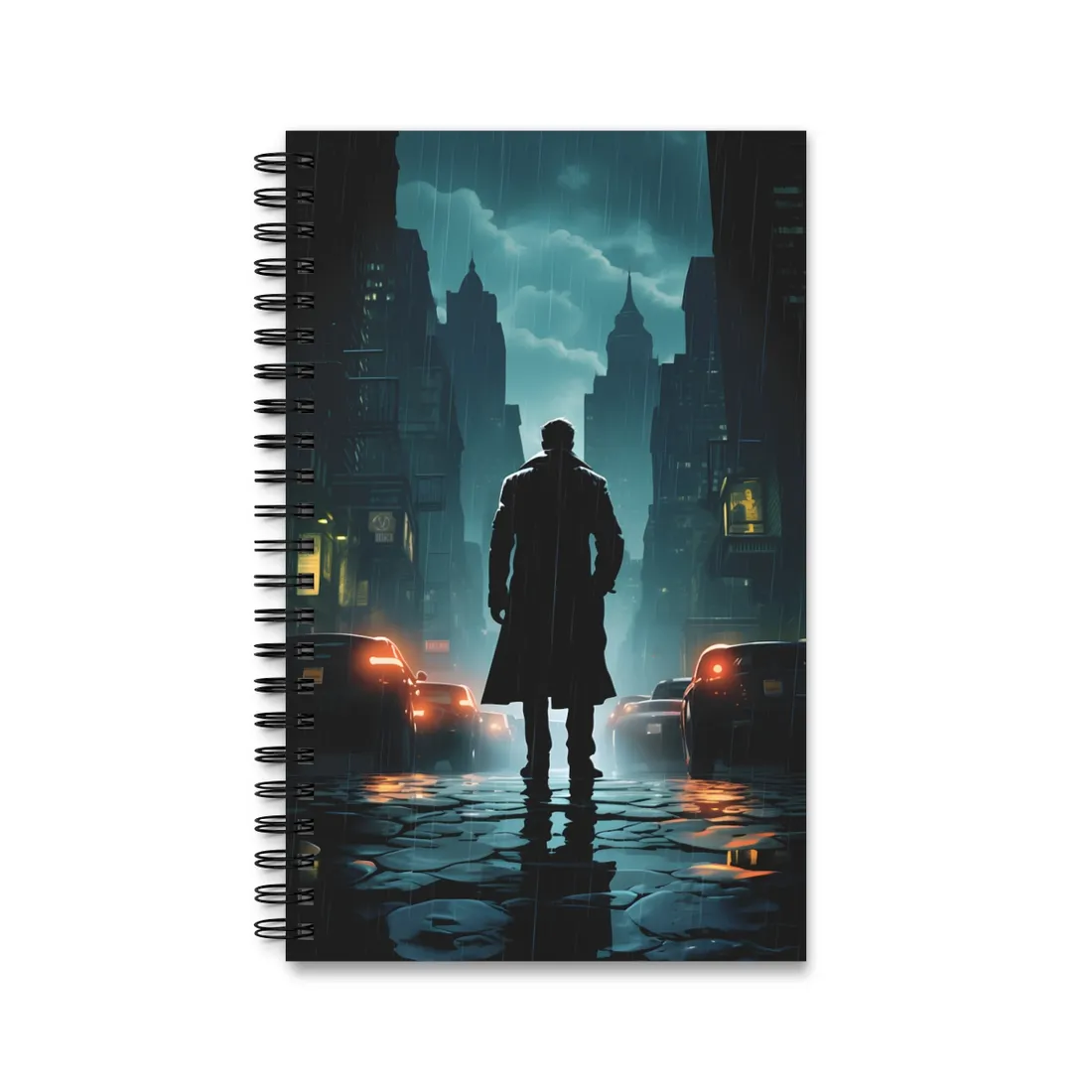 Urban Fantasy Detective: Mystery and Investigation - Spiral Notebook
