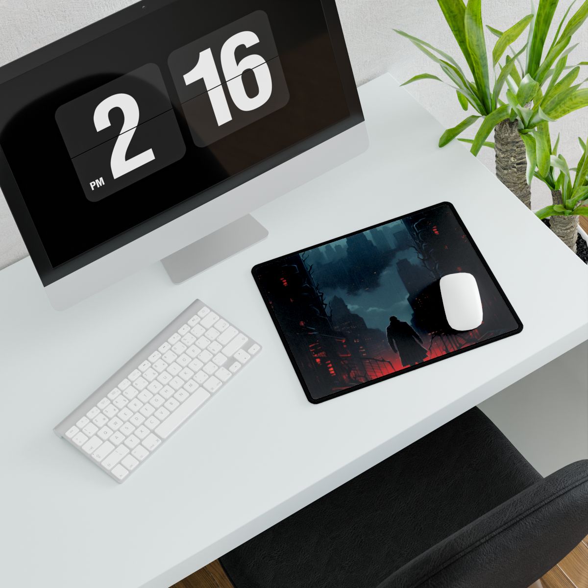 Urban Fantasy Detective: Mystery Artwork - Desk Mat