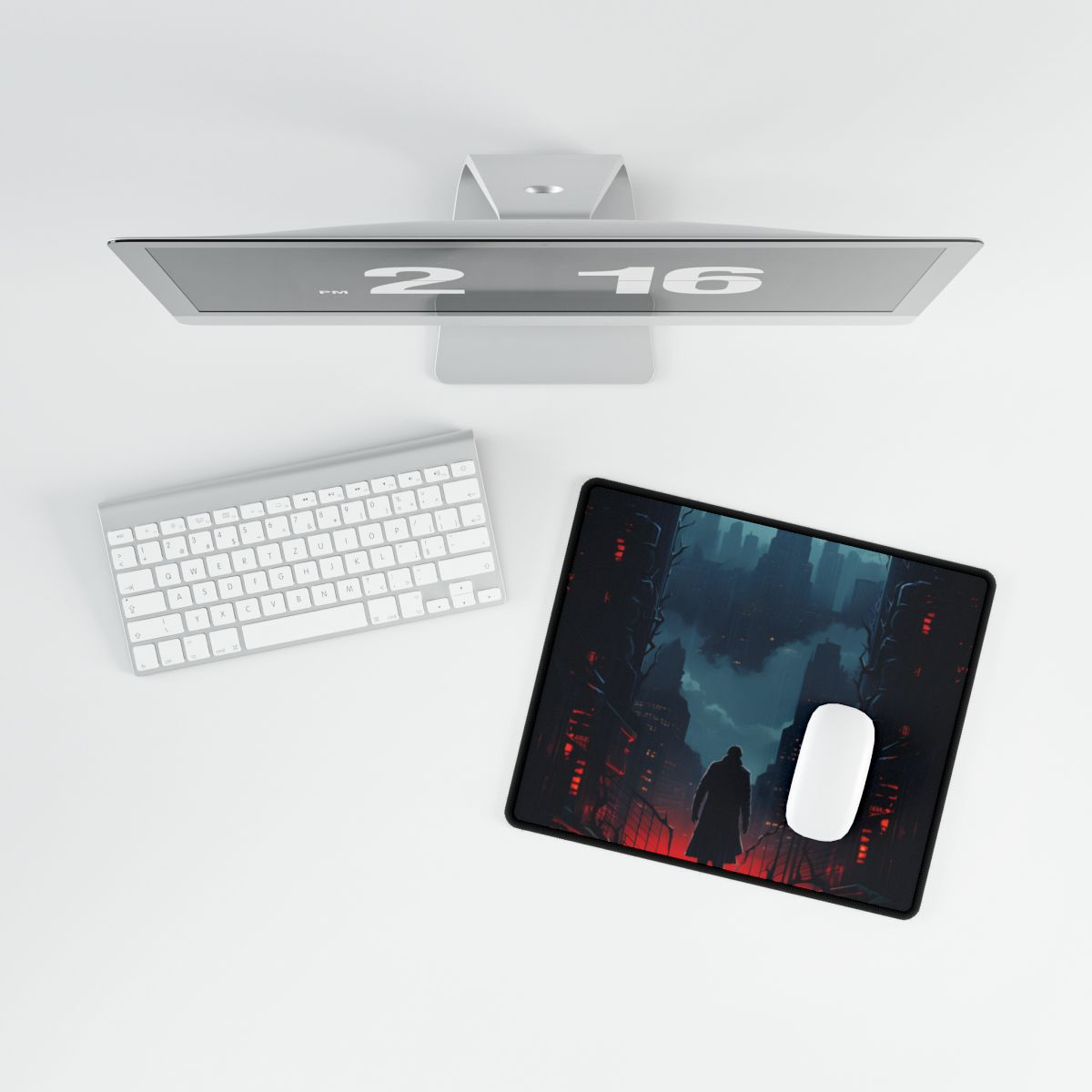 Urban Fantasy Detective: Mystery Artwork - Desk Mat