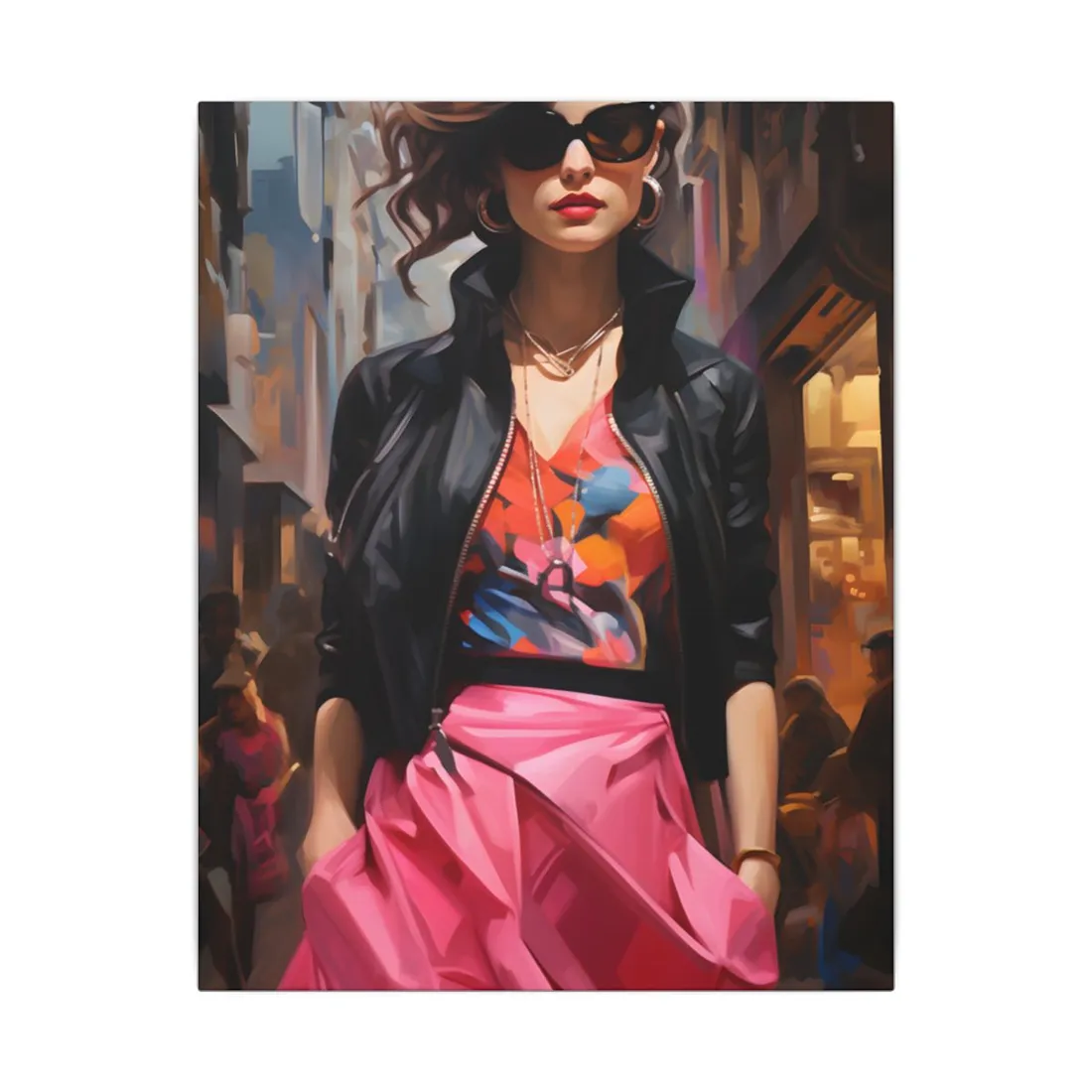 Urban Fashionista: Casual Streetwear - Canvas