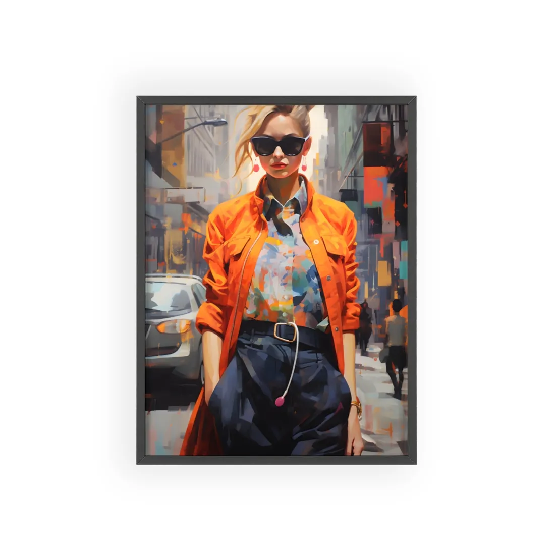 Urban Fashionista: City Chic - Framed Poster