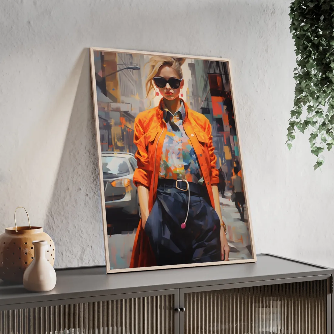 Urban Fashionista: City Chic - Framed Poster