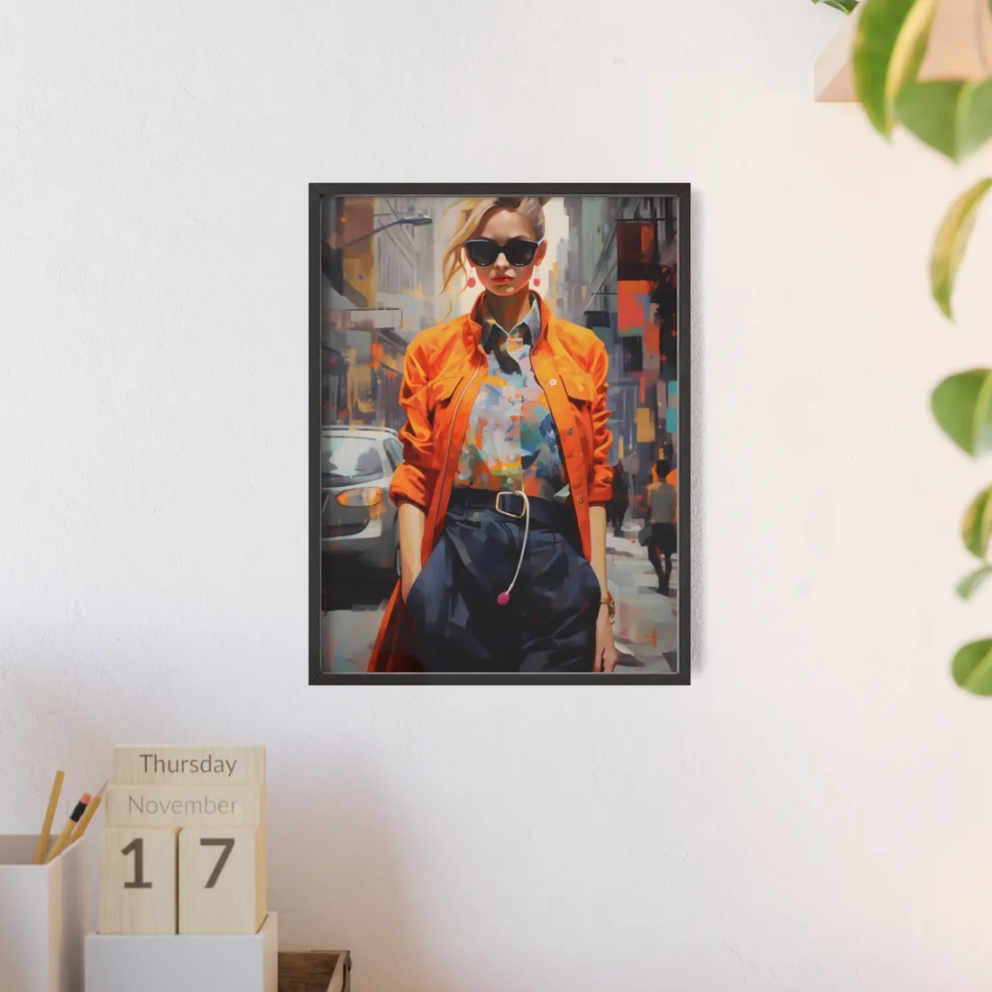Urban Fashionista: City Chic - Framed Poster