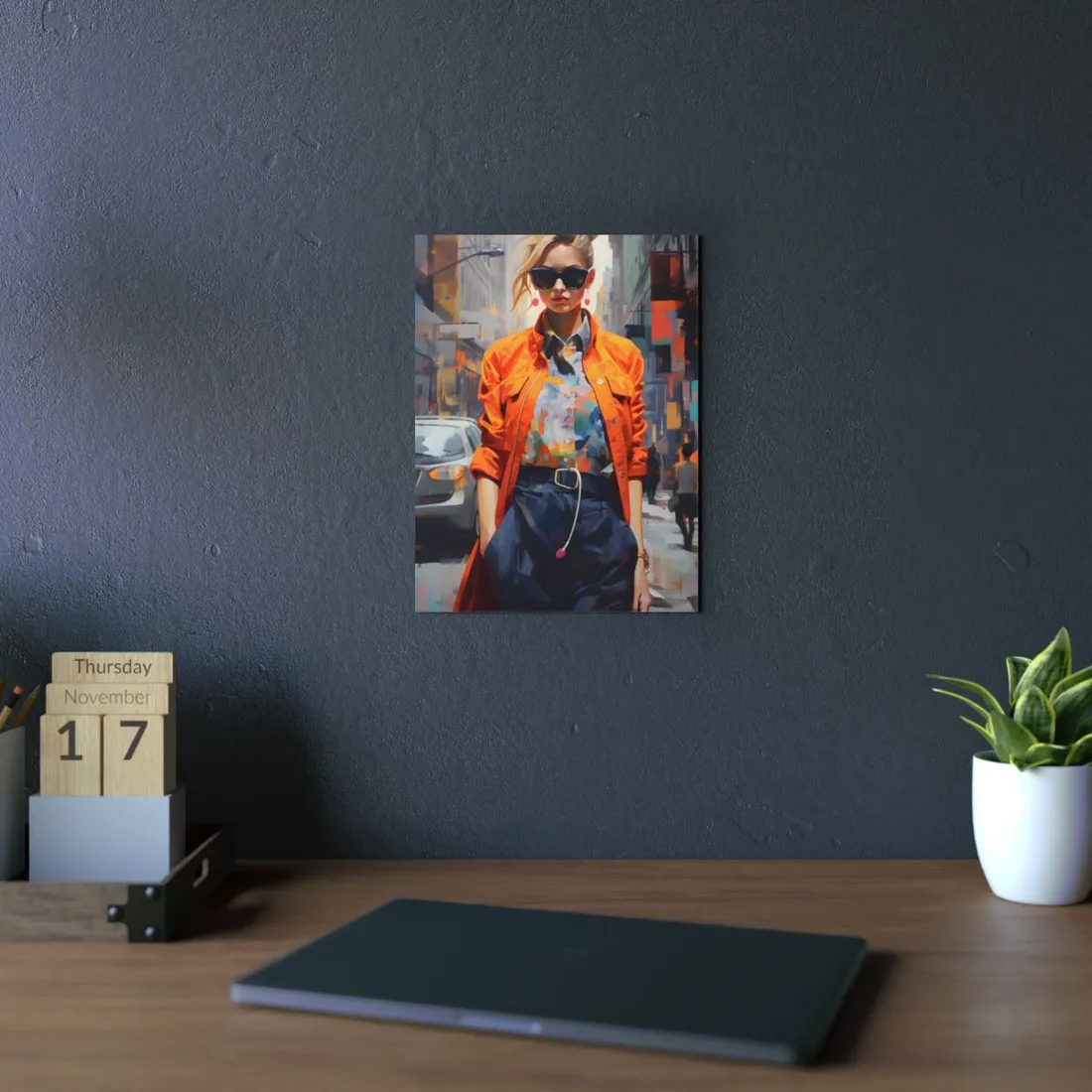 Urban Fashionista: City Chic - Metal Poster