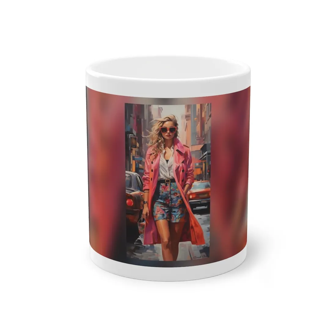 Urban Fashionista: City Street Photography - Mug