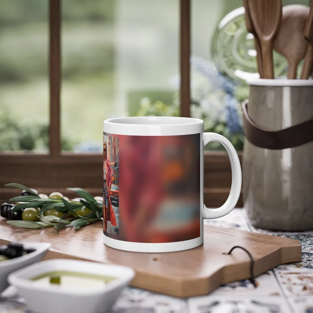 Urban Fashionista: City Street Photography - Mug
