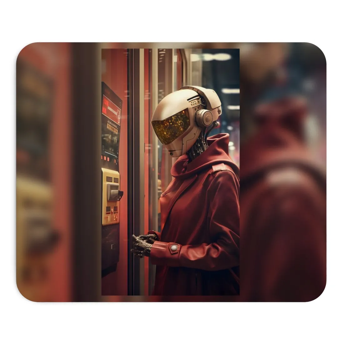 Urban Night Thieves: Comic Book-Inspired Digital Art - Mouse Pad