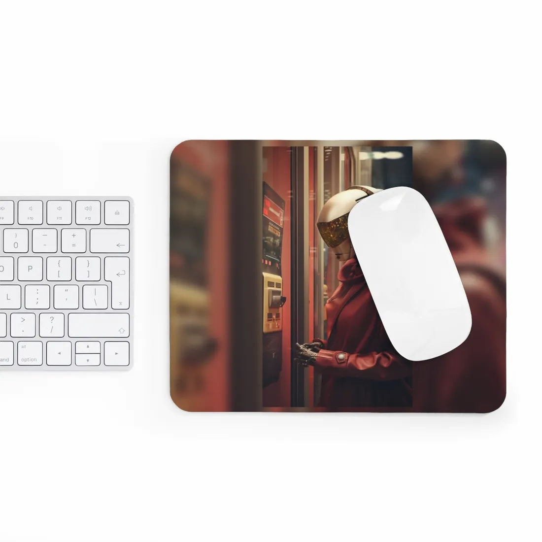 Urban Night Thieves: Comic Book-Inspired Digital Art - Mouse Pad