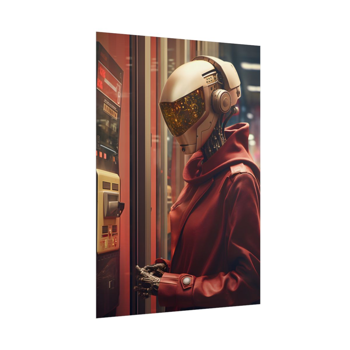 Urban Night Thieves: Comic Book-Inspired Digital Art - Poster