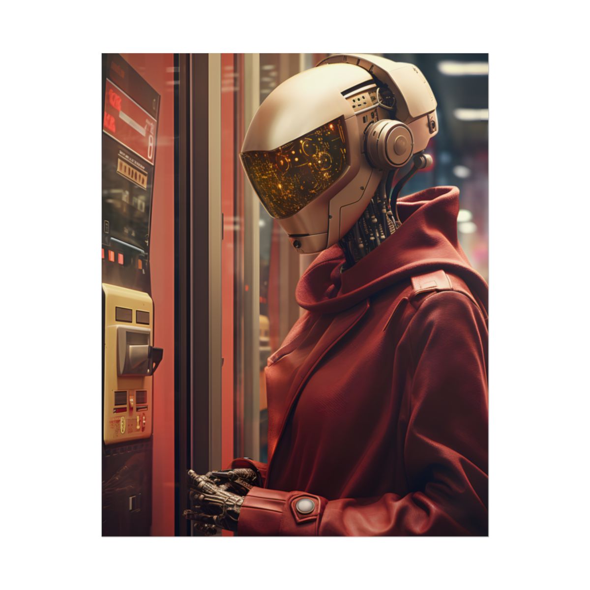 Urban Night Thieves: Comic Book-Inspired Digital Art - Poster