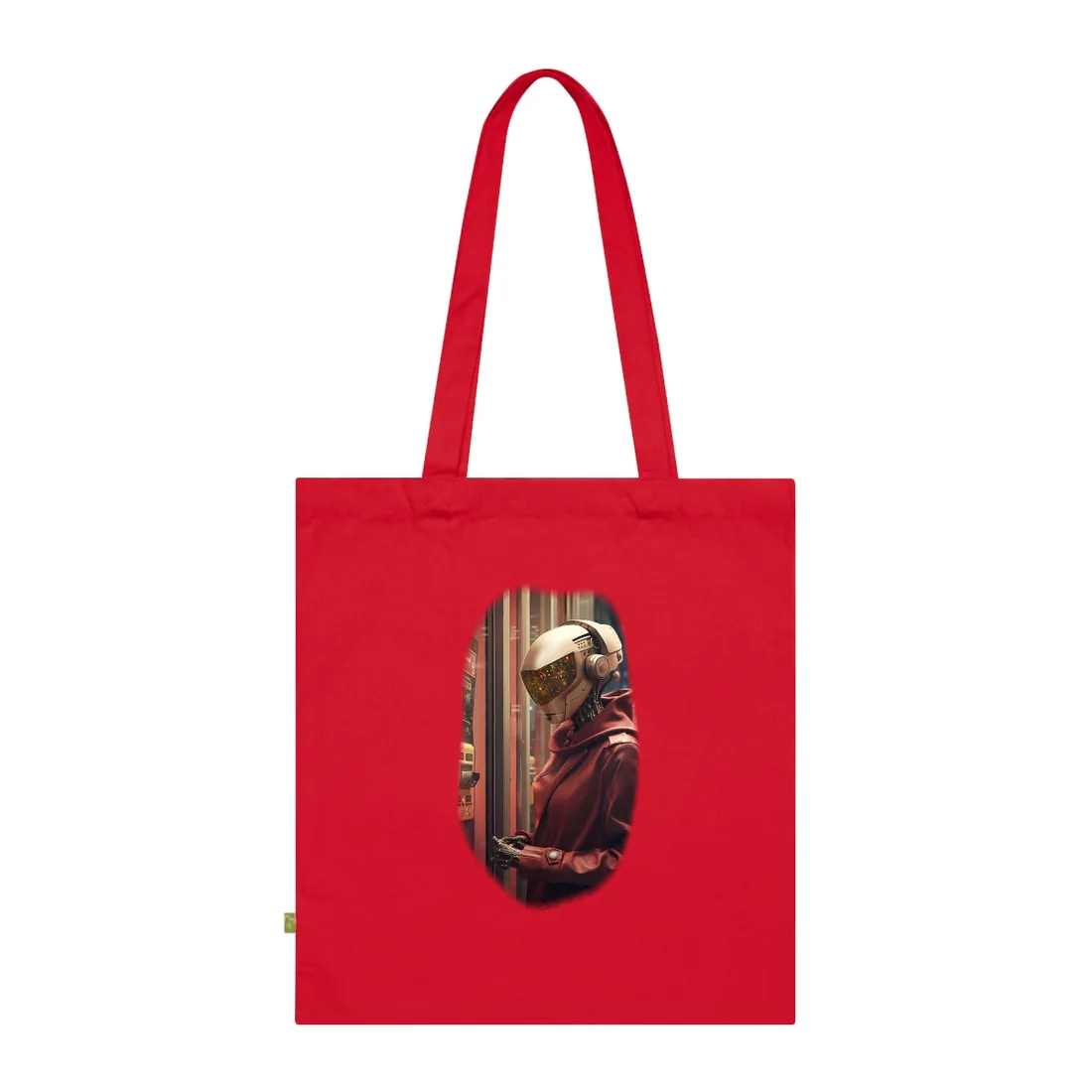 Urban Night Thieves: Comic Book-Inspired Digital Art - Tote Bag (Classic Red)