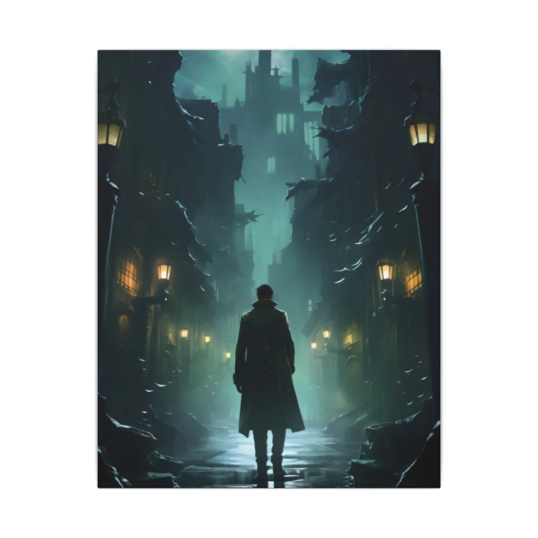 Urban Noir Detective: Mystery Solving - Canvas