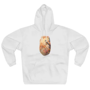 Crested Bird in Autumn Hoodie