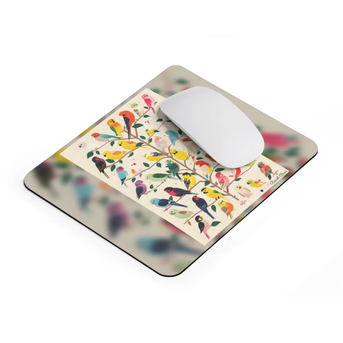 Vibrant Chart: Exploring Different Levels - Mouse Pad