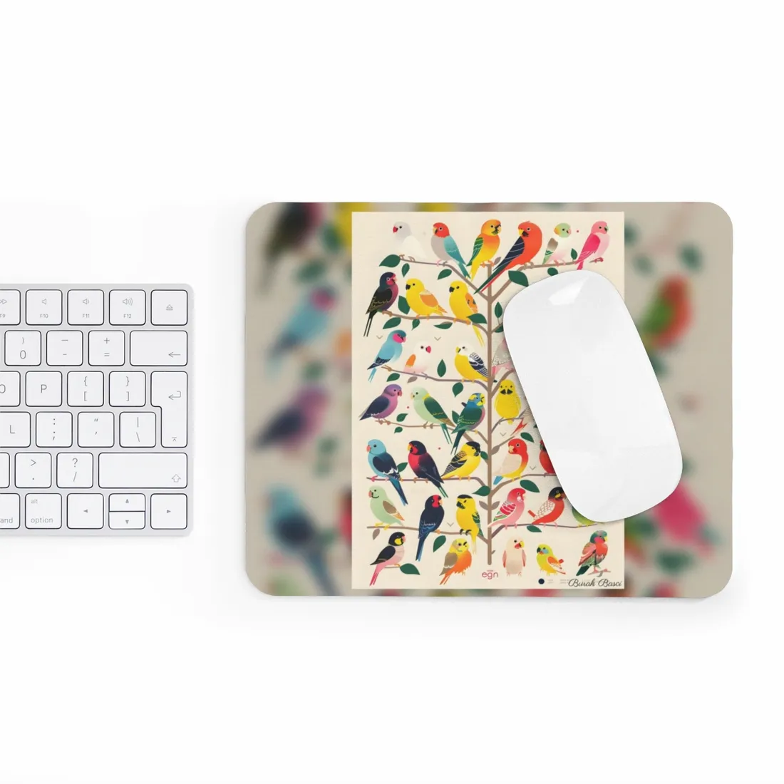 Vibrant Chart: Exploring Different Levels - Mouse Pad